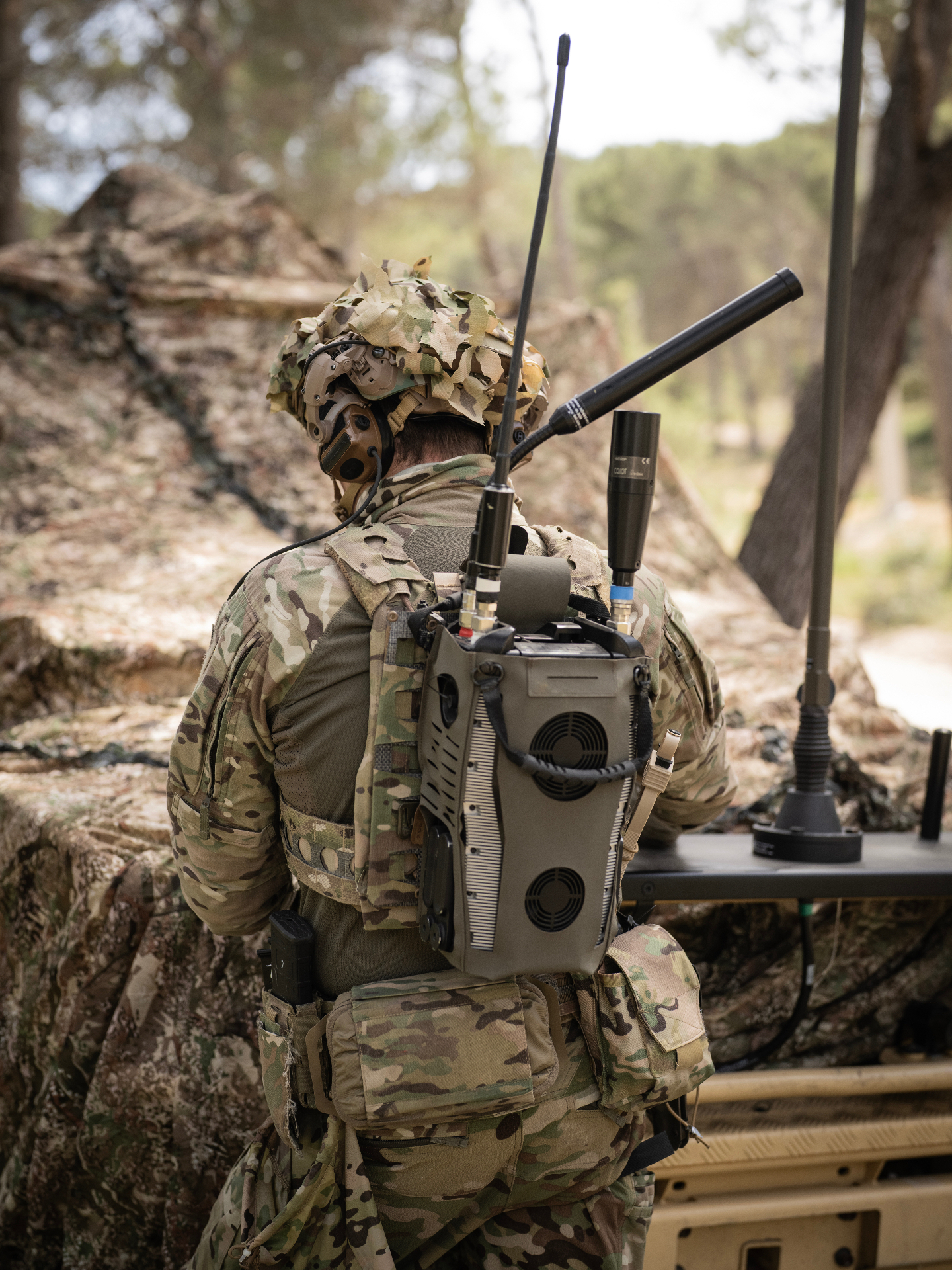 Operateur transmissions tactiques
