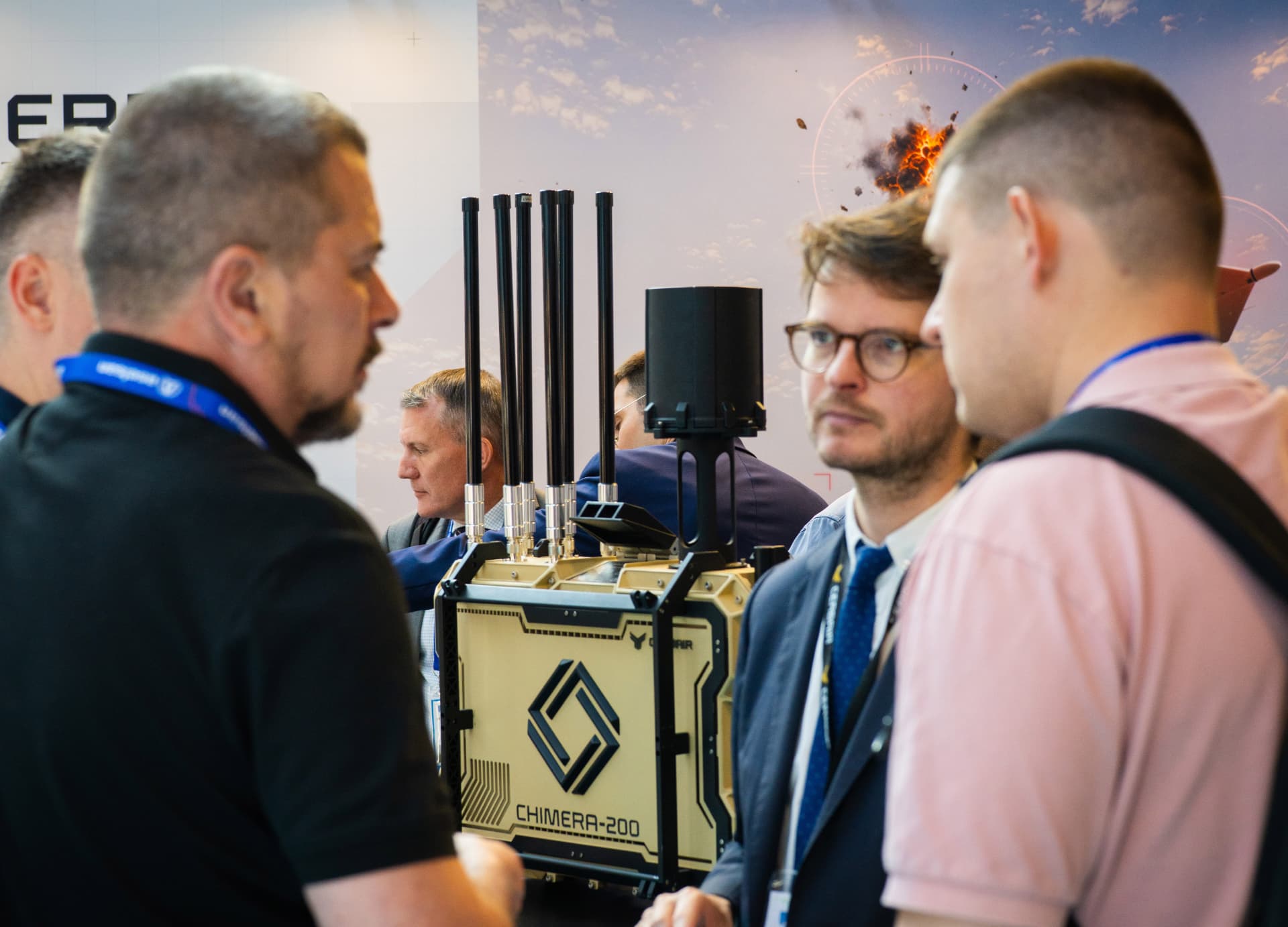 Systeme anti-drone Cerbair Chimera-200 salon Eurosatory