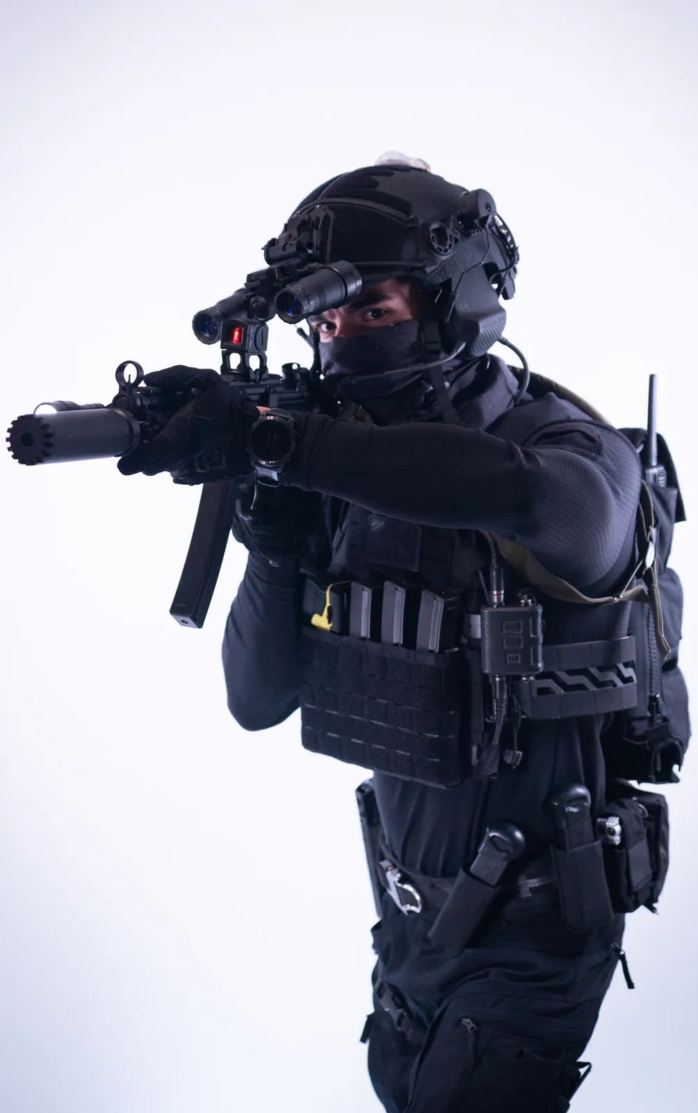Equipement tactique defense — Danger Dynamics, production photo defense