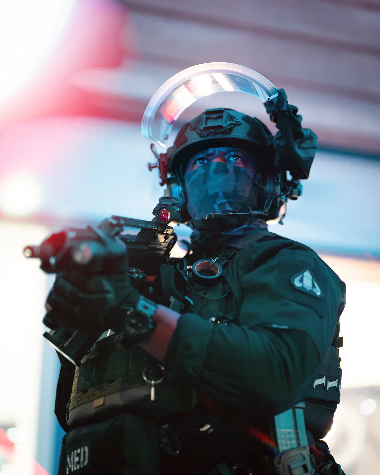 Operateur forces speciales tactique — Danger Dynamics, production photo defense