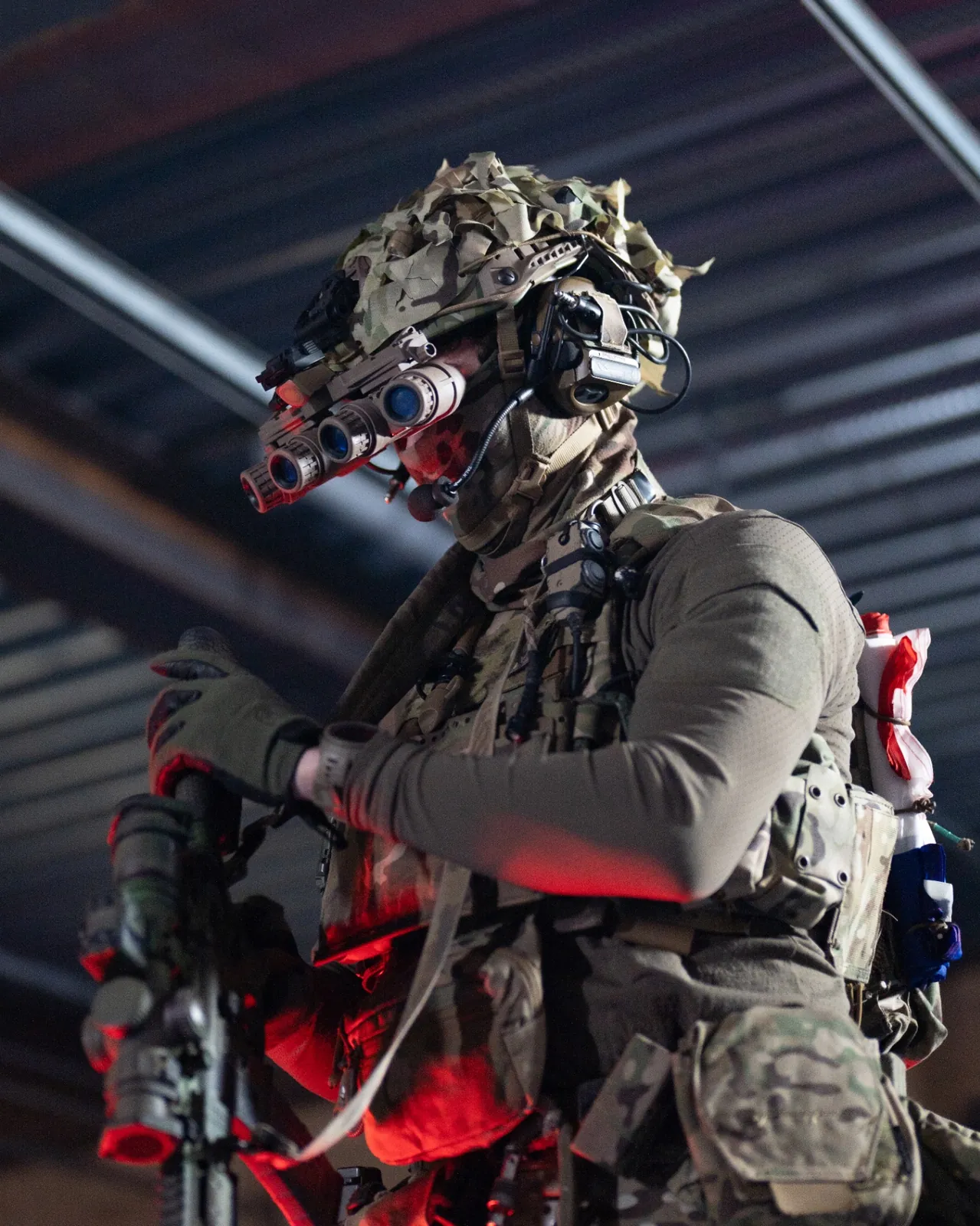 Operateur tactique tir exercice — Danger Dynamics, production photo defense