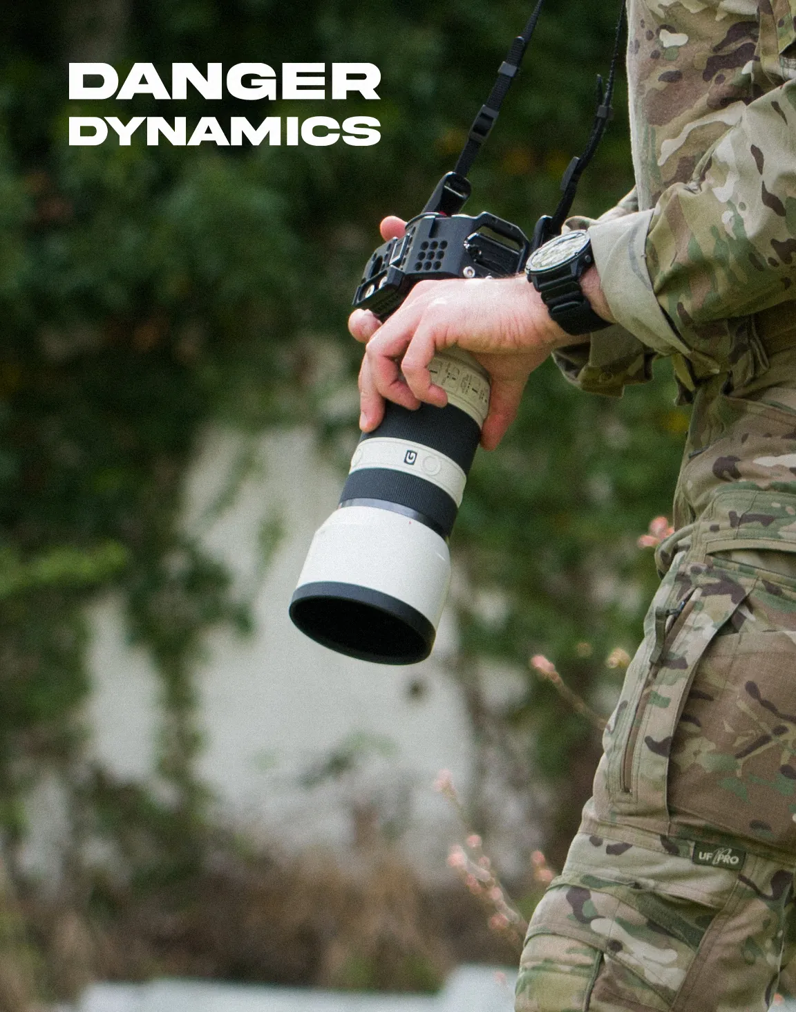 Photographie equipement defense — Danger Dynamics, production photo defense
