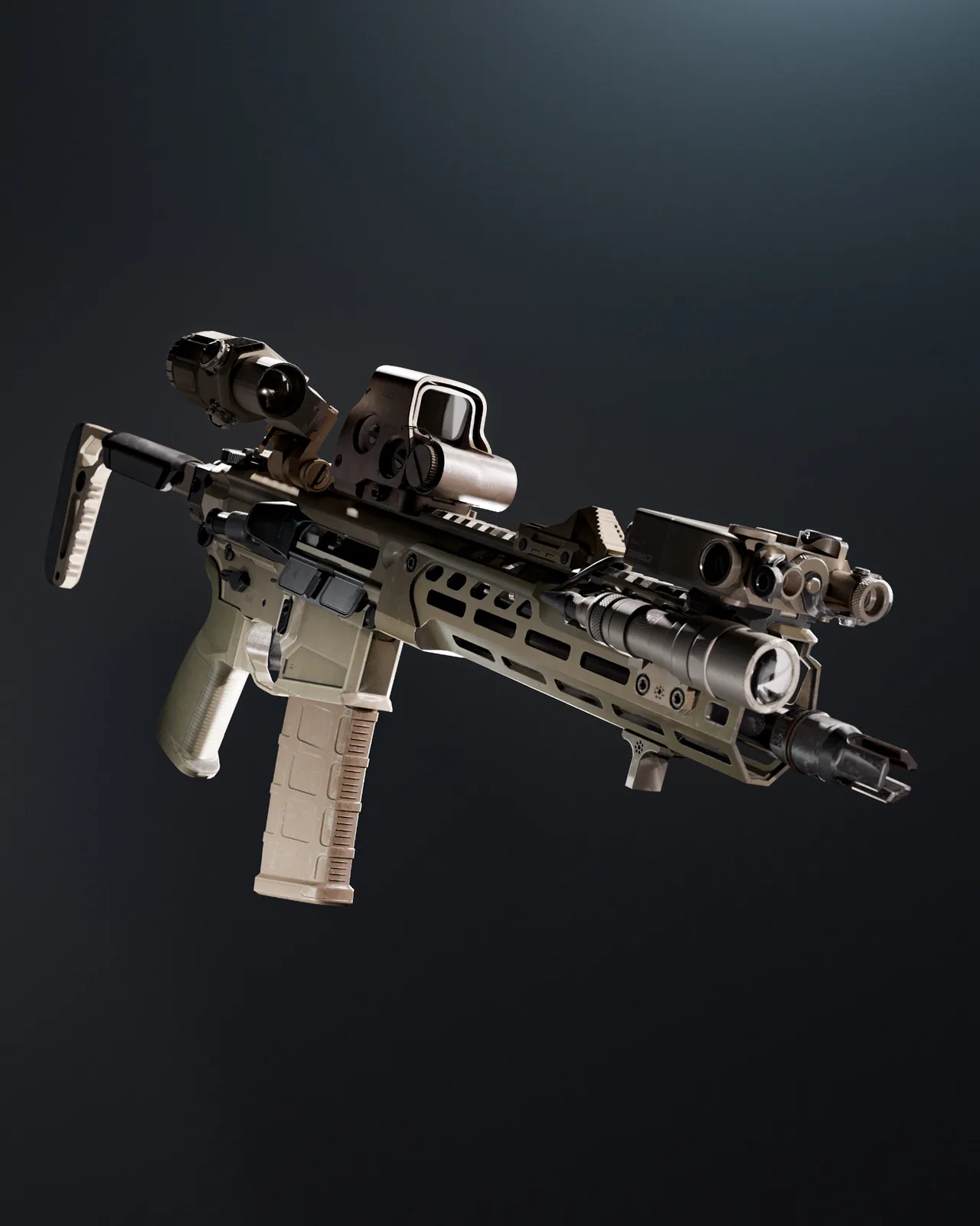 Arme tactique 3D