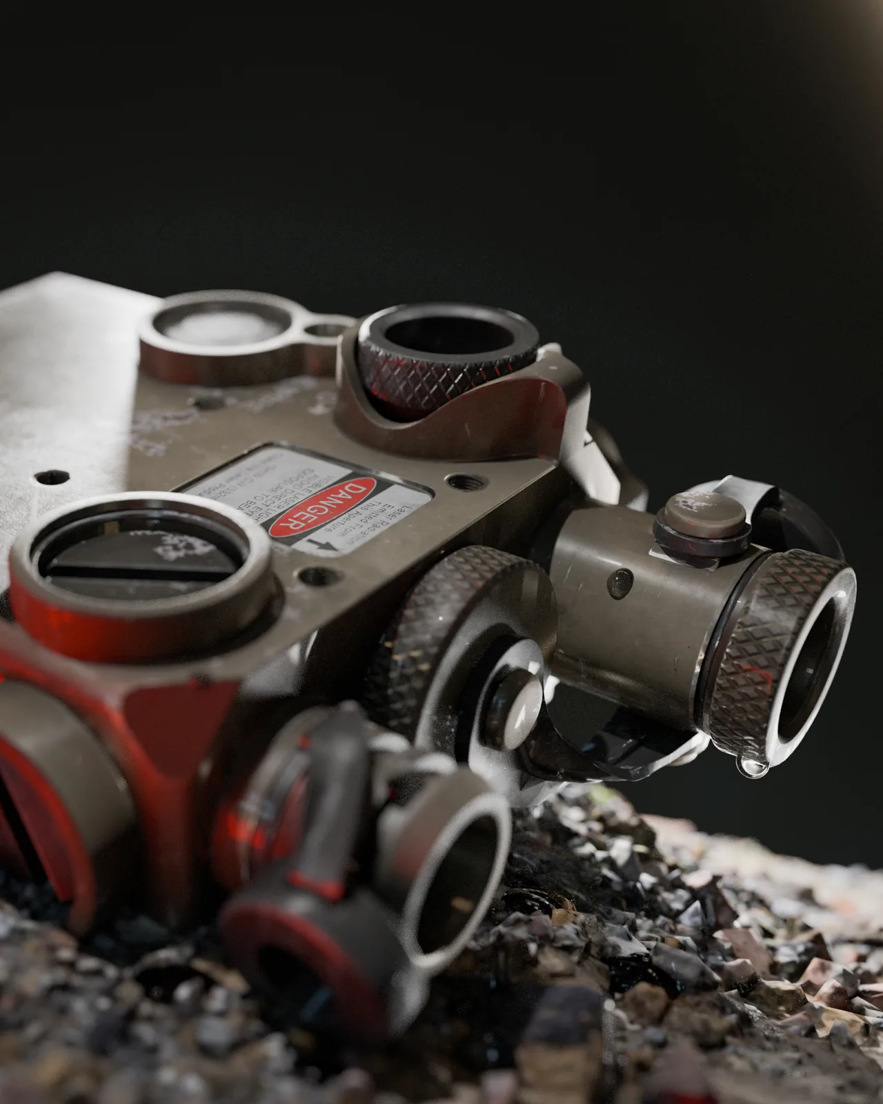 Boîtier laser 3D