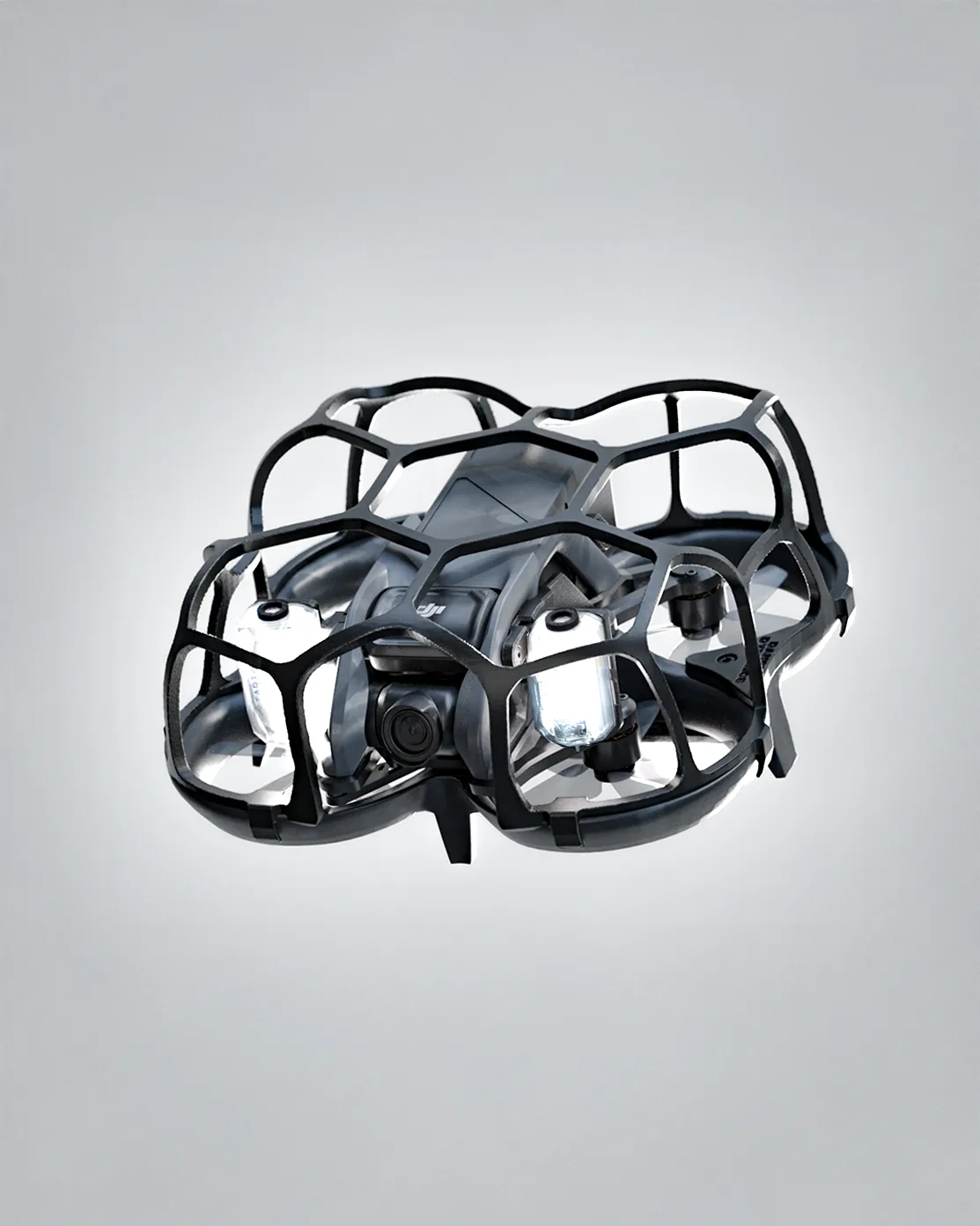 Drone tactique 3D cage de protection