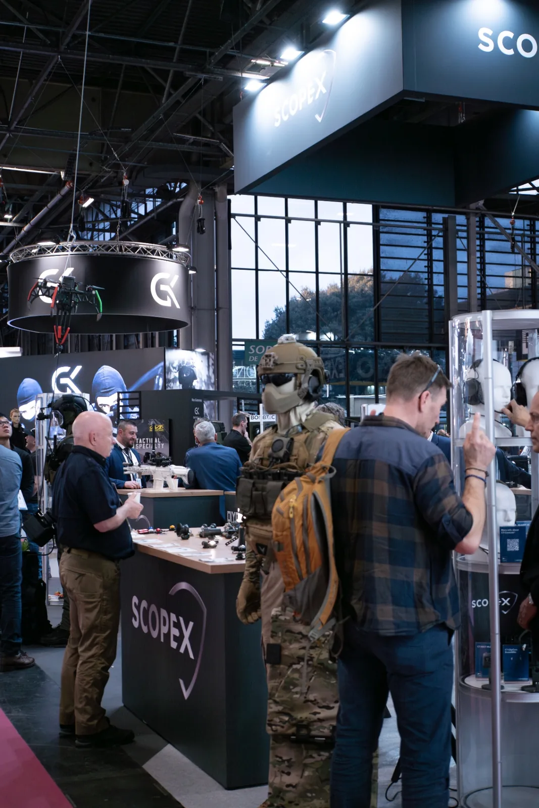 Stand SCOPEX salon defense