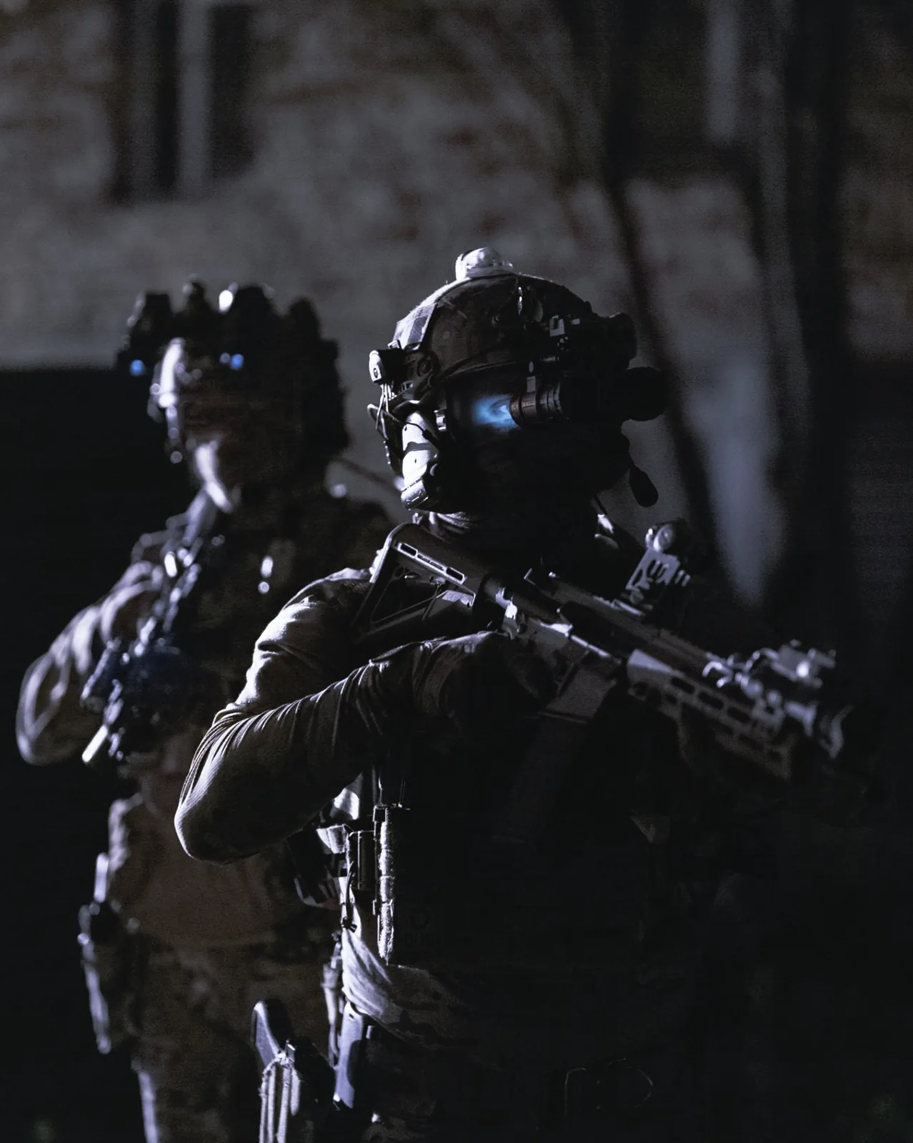 Vision nocturne nvg operateur tactique B3 BFknS — Danger Dynamics, production photo defense